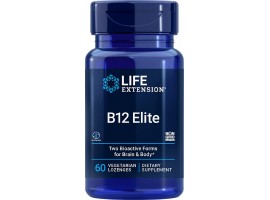 Life Extension B12 Elite, 60 lozenges (Expiry: Oct 2026)